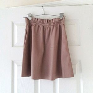 Express Faux Leather skirt
